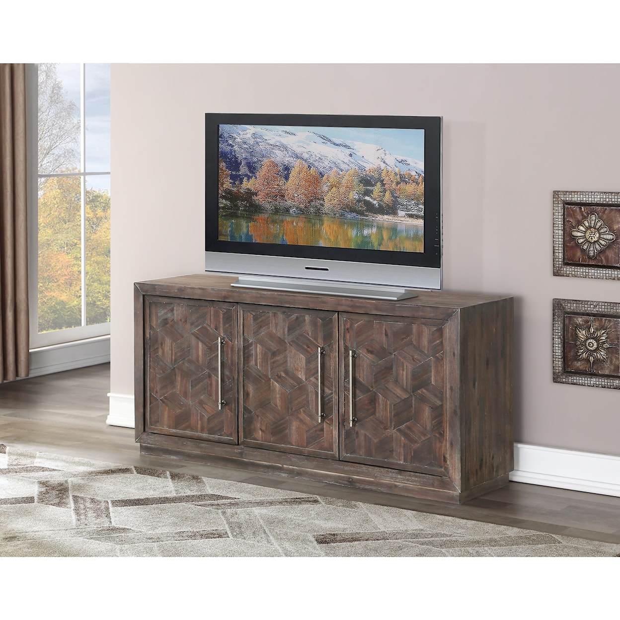 Coast2Coast Home Coast to Coast Accents 3-Door Credenza