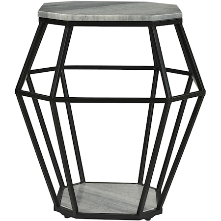 Octagonal Accent Table