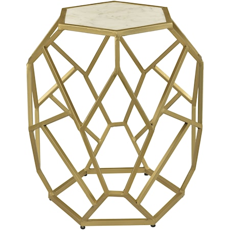 Hexagonal Accent Table