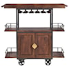 Coast2Coast Home Coast to Coast Accents 2-Door Wine Trolley