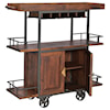 Coast2Coast Home Coast to Coast Accents 2-Door Wine Trolley