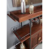 Coast2Coast Home Coast to Coast Accents 2-Door Wine Trolley