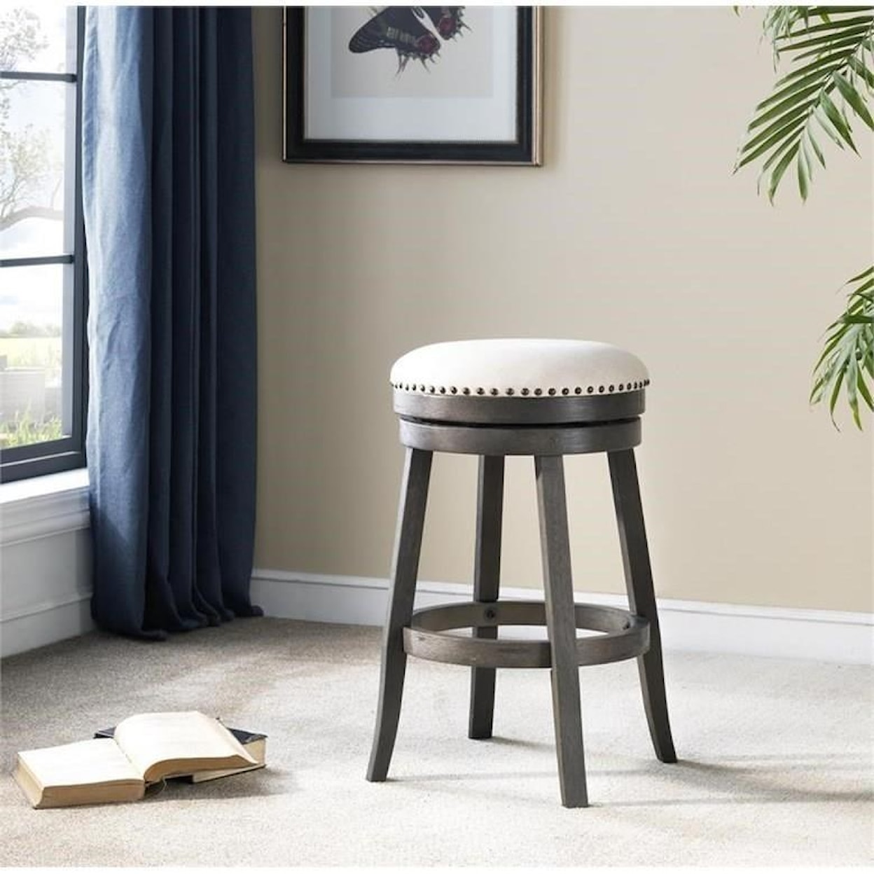 C2C C2C Accents Swivel Counter Stool