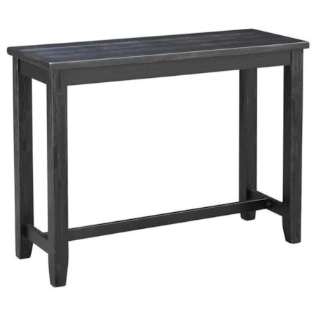 Contemporary Counter-Height Console Table