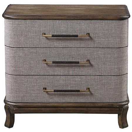 Transitional 3-Drawer Chest