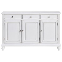 Transitional 3-Door 3-Drawer Credenza