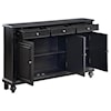 Coast2Coast Home Coast to Coast Accents 3-Door 3-Drawer Credenza