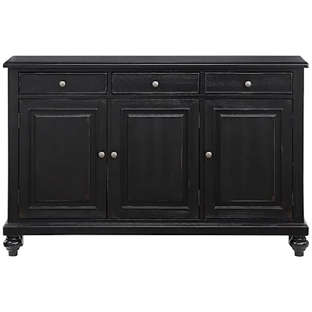 3-Door 3-Drawer Credenza