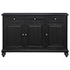 Coast2Coast Home Coast to Coast Accents 3-Door 3-Drawer Credenza