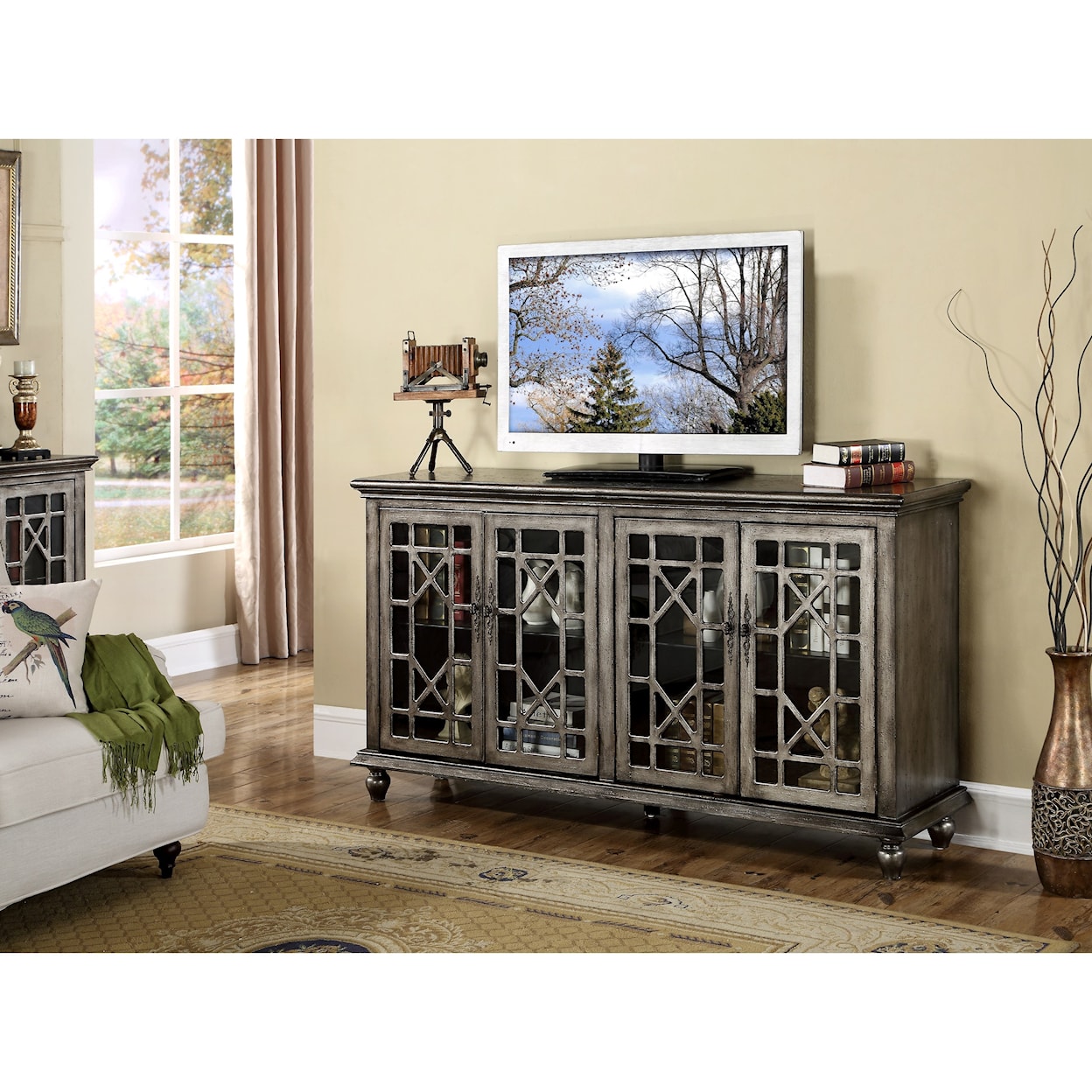 Carolina Accent Coast to Coast Accents 4-Door Credenza