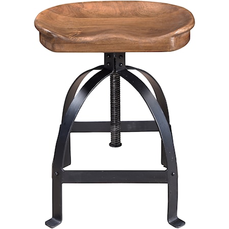 Industrial Adjustable Stool