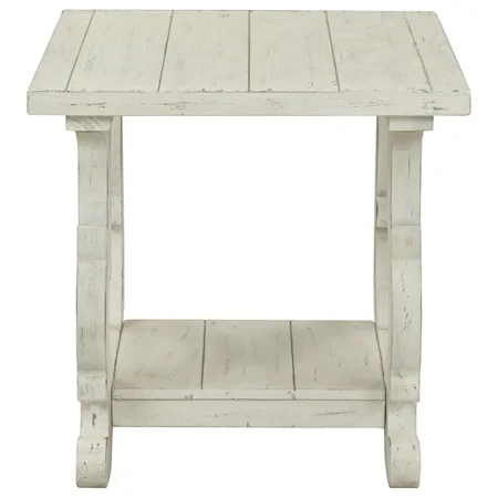 Farmhouse Park End Table