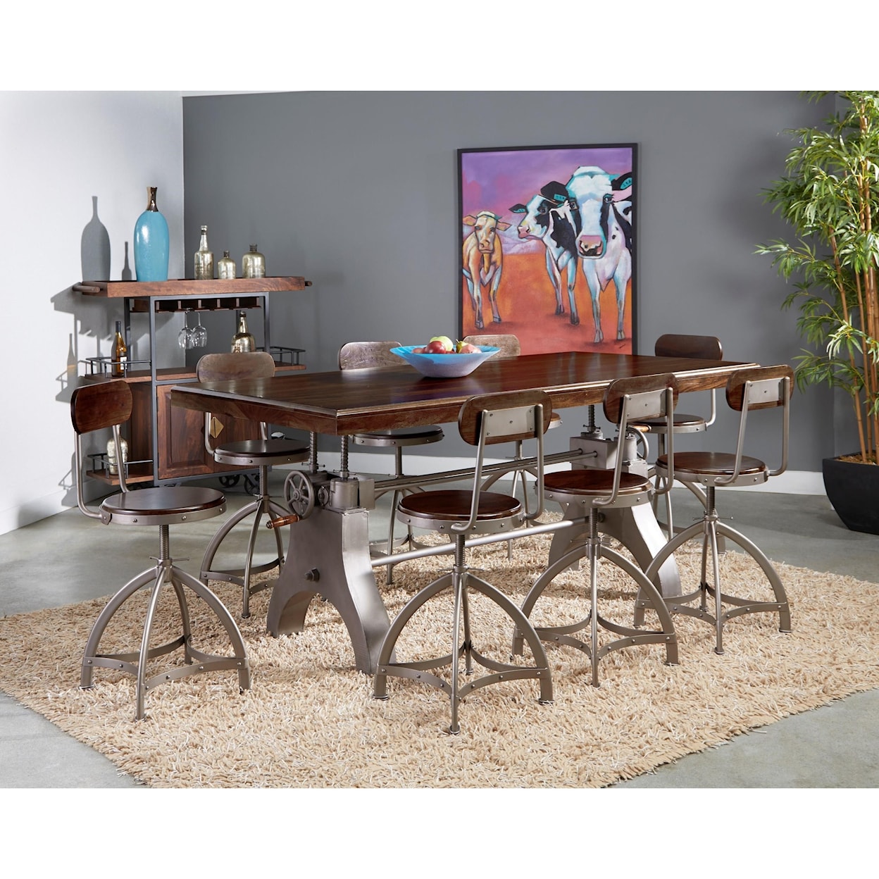 Coast2Coast Home Tacoma Adjustable Barstool