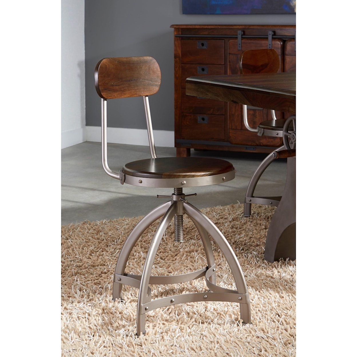 Coast2Coast Home Tacoma Adjustable Barstool