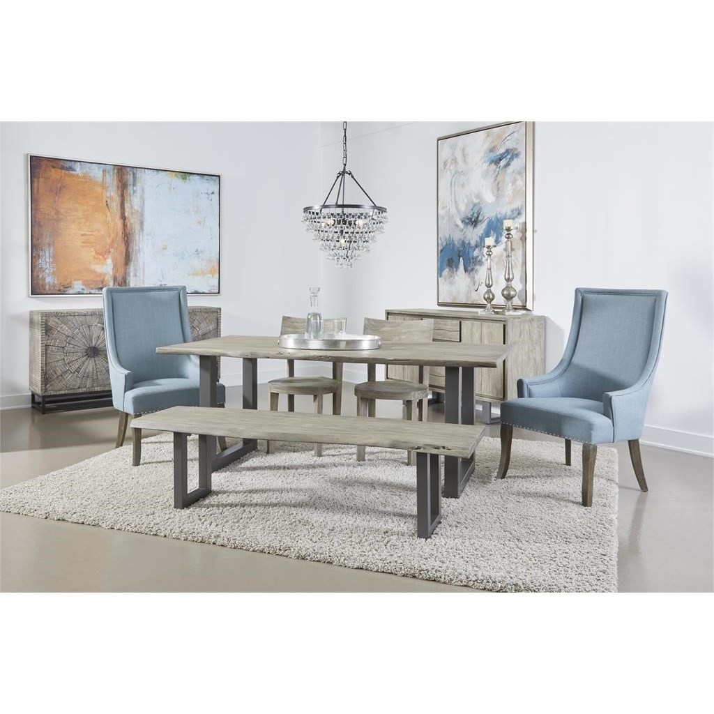 Yukon grey deals dining table