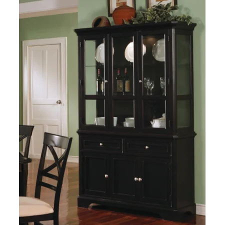 China Cabinet with Glass Doors