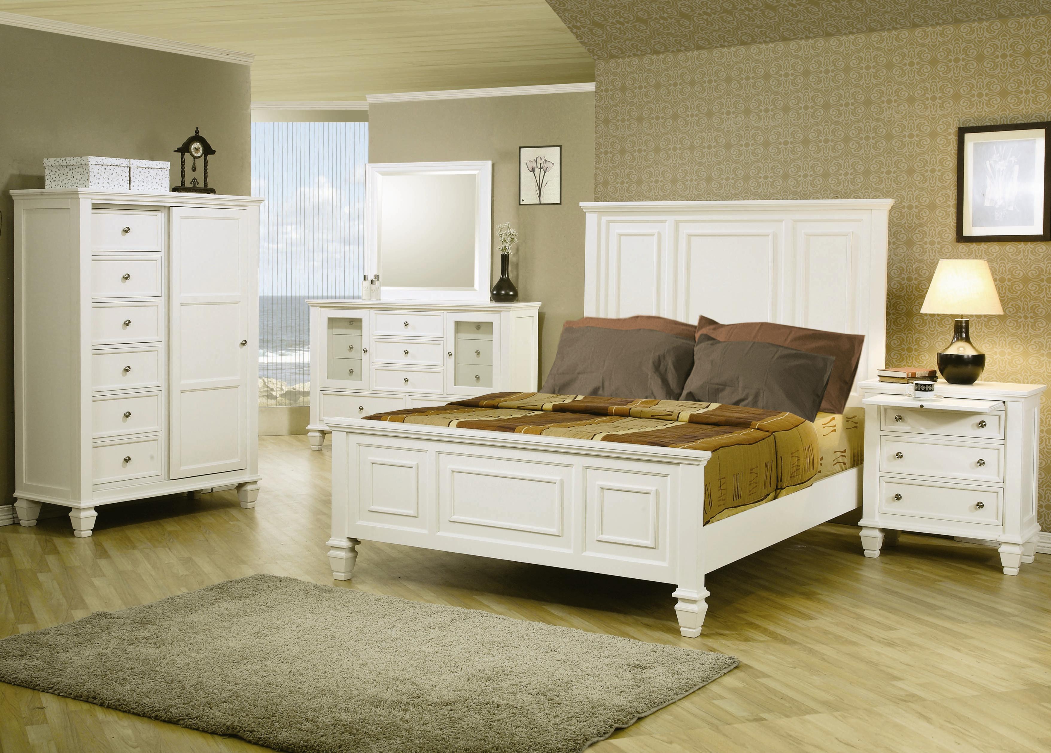White coastal online queen headboard