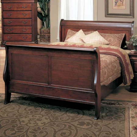 Queen Sleigh Bed