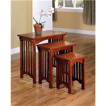 3 Piece Nesting Table Set