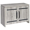 Coaster Accent Cabinets DRIFTWOOD GREY 2 DOOR ACCENT | CABINET