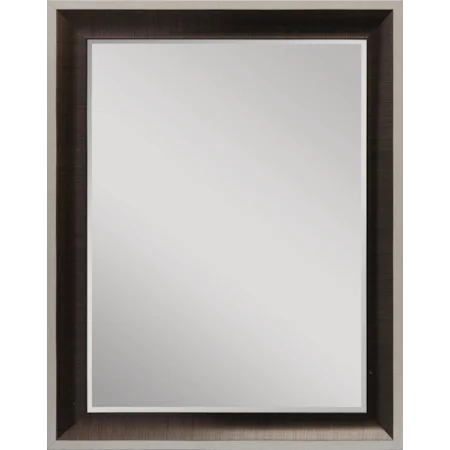Two-Toned Wall Mirror