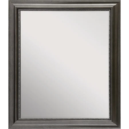 Decorative Silver Framed Mirror