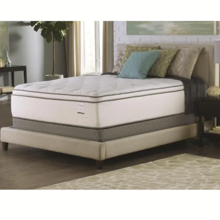 Full Euro Top Mattress and Foundation