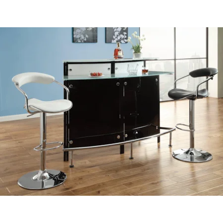 3 Piece Arched Bar & Stool Set