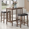 Coaster Bar Units and Bar Tables 3pc Dining Room Group