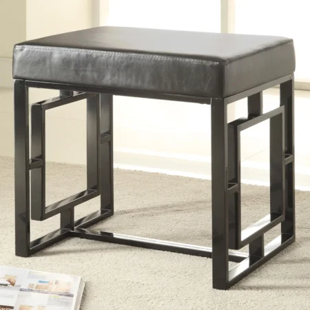 Petite Black Bench