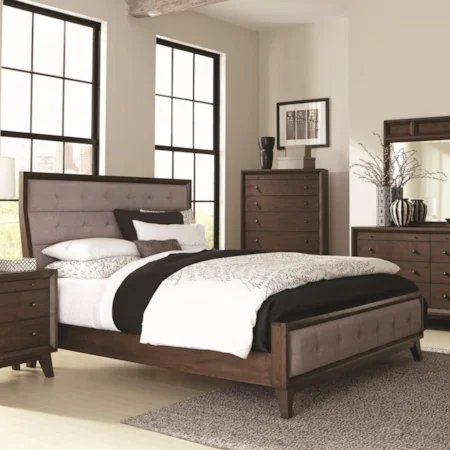 King Upholstered Bed