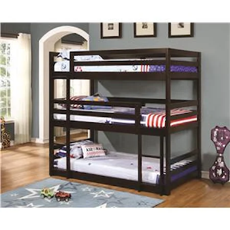 Triple Layer Bunk Bed