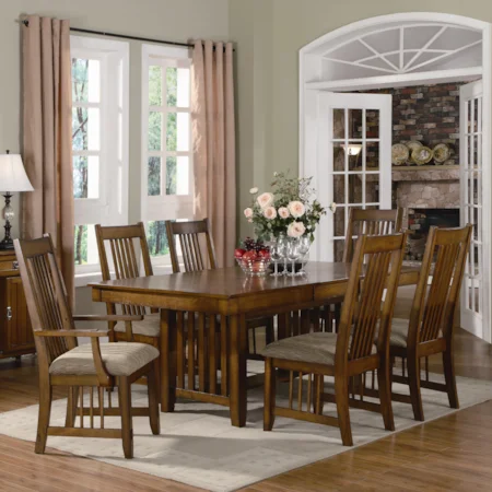 7 Piece Table and Chair Set