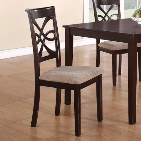 Dining Chair with Upholstered Seat