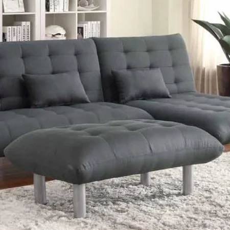Contemporary Tufted Ottoman