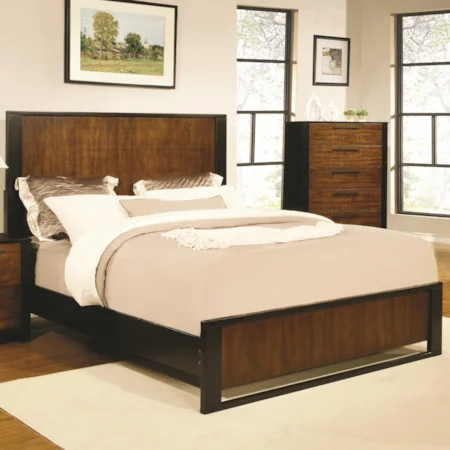 Low Profile California King Size Bed