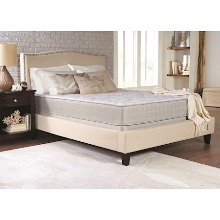 Cal King 10 1/2" Plush Mattress and 9" Foundation