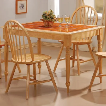 RectangleTile Top Dining Leg Table