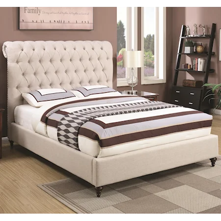 Queen Upholstered Bed