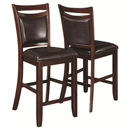Casual Upholstered Counter Height Stool