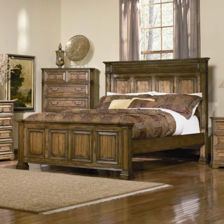 Queen Panel Bed