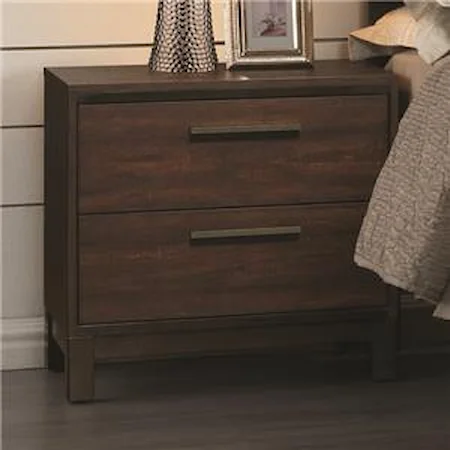 Nightstand with Two Dovetail Drawers