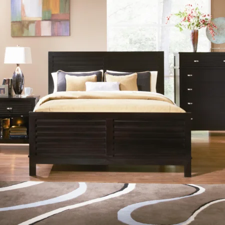 Contemporary Queen Bed