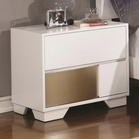 Nightstand with Dovetail Drawers