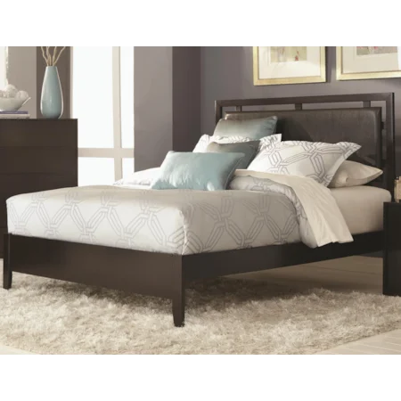 Full Bed with Padded Headboard