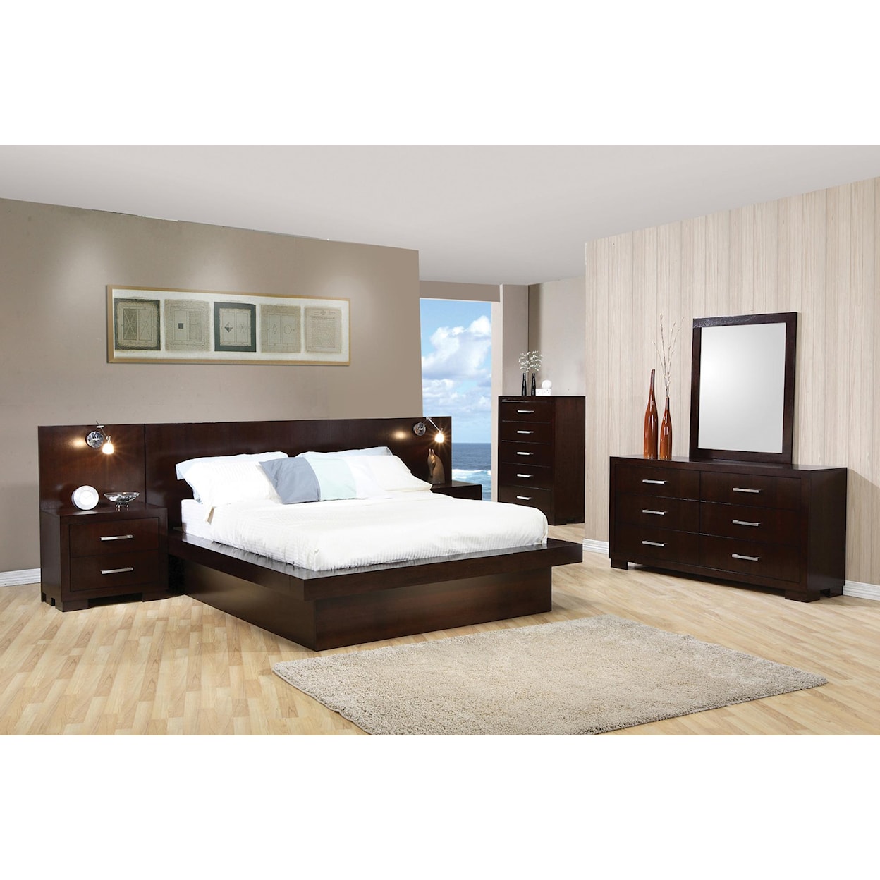 Coaster Jessica  California King Bed