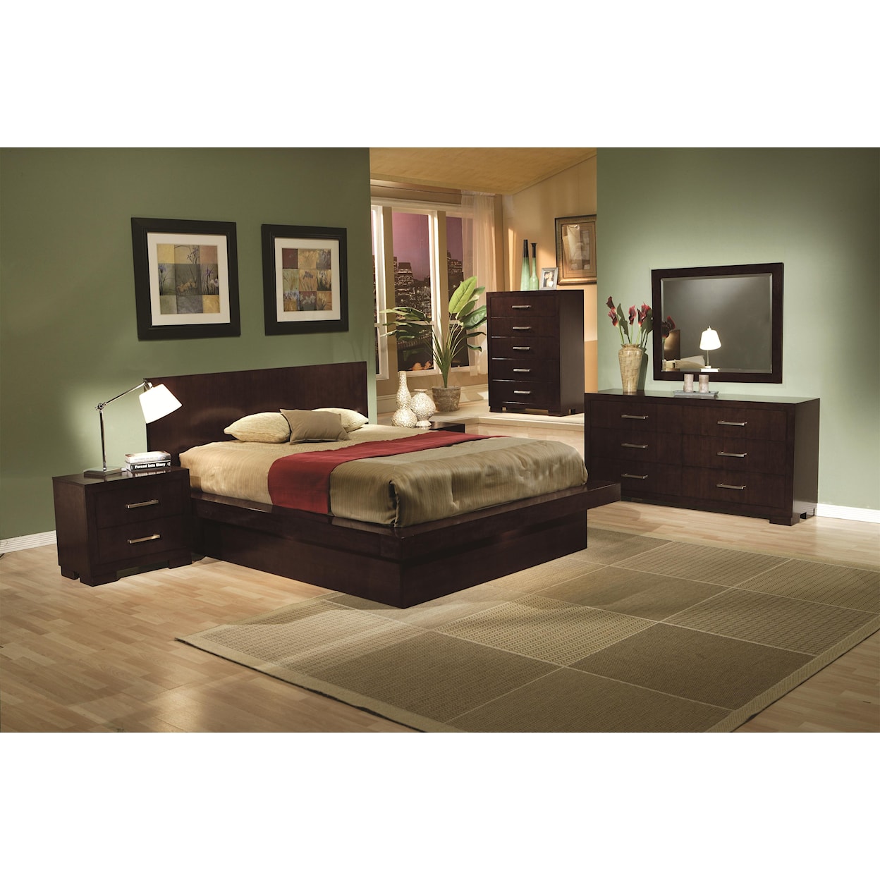 Coaster Jessica  Queen Bed