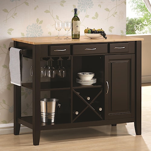 Coaster Kitchen Carts Kitchen Cart