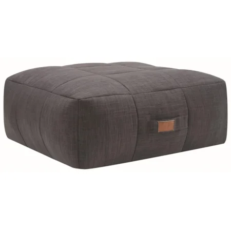 Foam-Filled Casual Ottoman