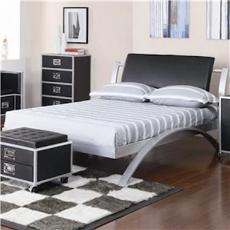 Twin Metal Platform Bed